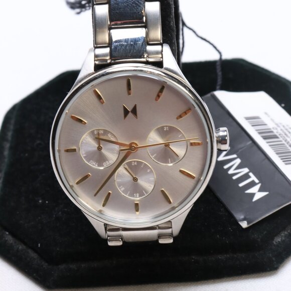 MVMT 28000237-D Women's Reina Multi Eye Stainless Steel Watch $198 NWT READ AD! - Picture 2 of 6
